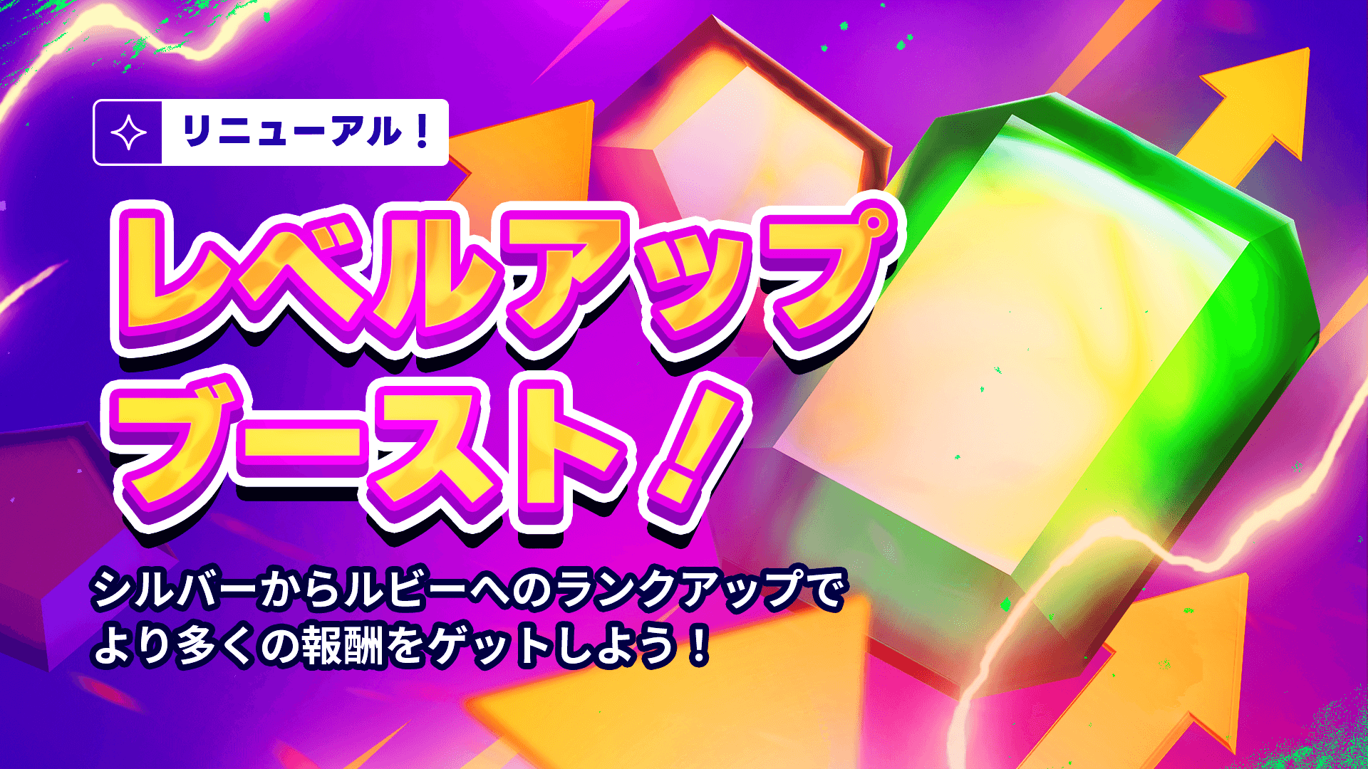 レベルアップ！